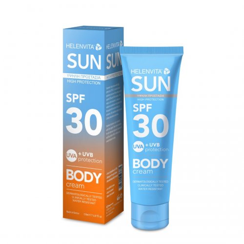 Helenvita Sun Body Cream Αντηλιακή Κρέμα Σώματος SPF30, 150ml